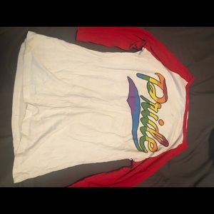Pride baseball tshirt